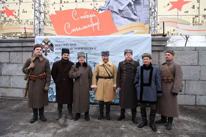 Российское военно-историческое общество воссоздало митинг победителей
