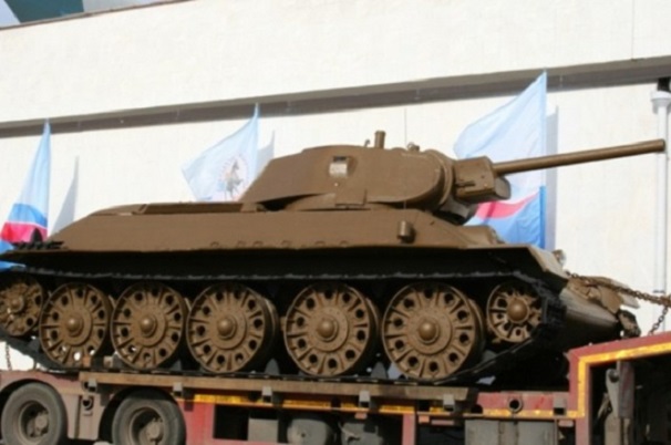 Танк Т-34 - участник Сталинградской битвы займет место в музее