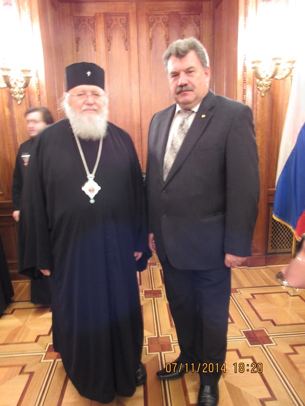 Валерий Анненко поздравил митрополита Восточно-Американского и Нью-Йоркского с 30-летием архиерейской хиротонии