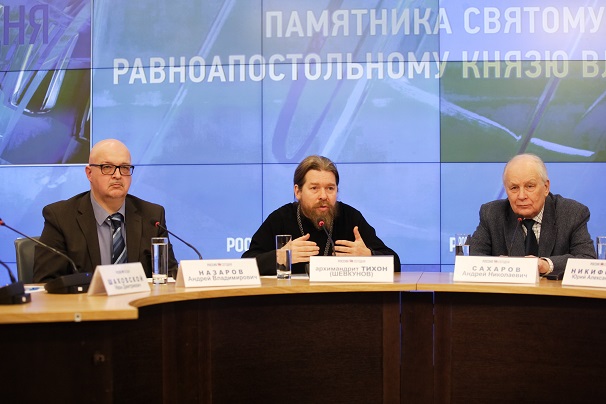 Состоялся брифинг по вопросу установки памятника Великому князю Владимиру