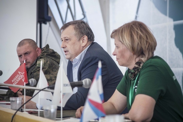 Военно-исторический лагерь «Волховский фронт» принял почетных гостей