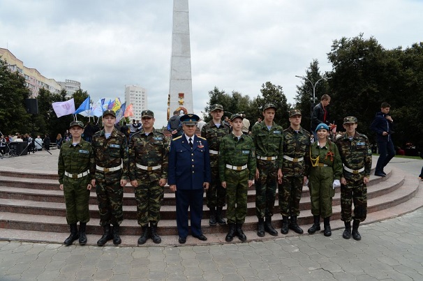 В Туле прошла всероссийская акция «Вахта героев Отечества»