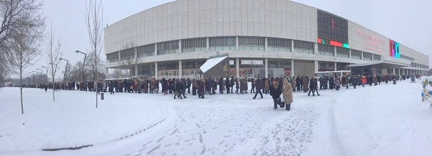 РВИО организует полевую кухню для посетителей выставки Валентина Серова в Москве