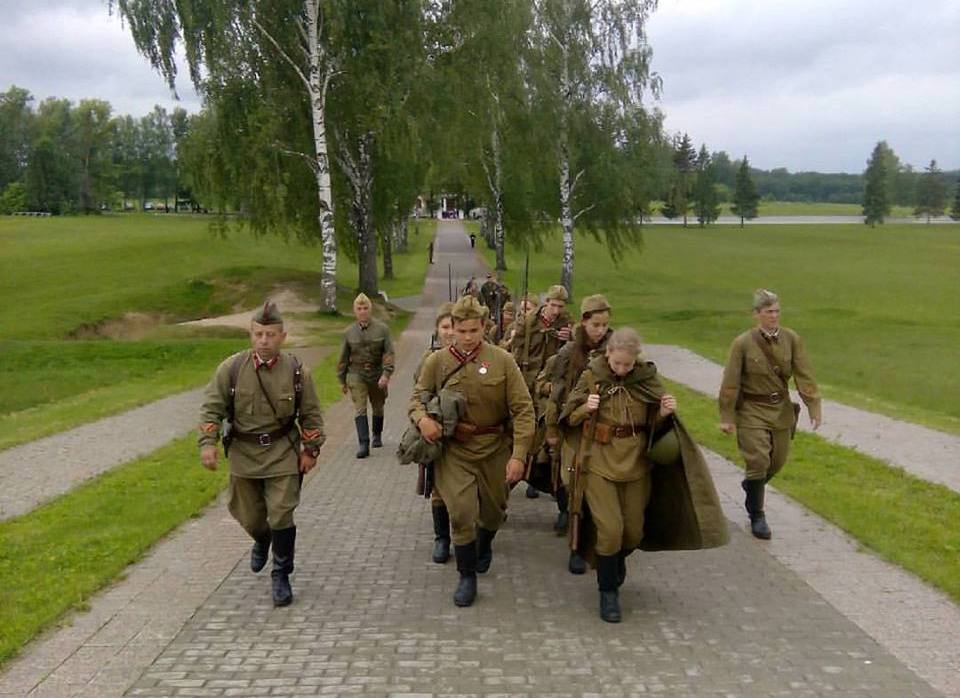 В Бородино открыт военно-исторический лагерь РВИО для детей и подростков
