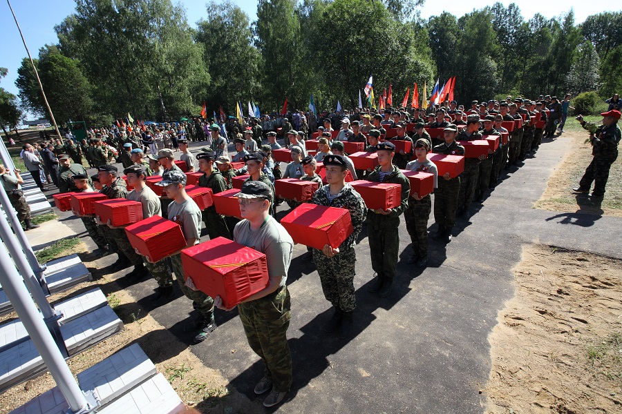 Эхо войны: останки 92 бойцов Красной армии будут преданы земле