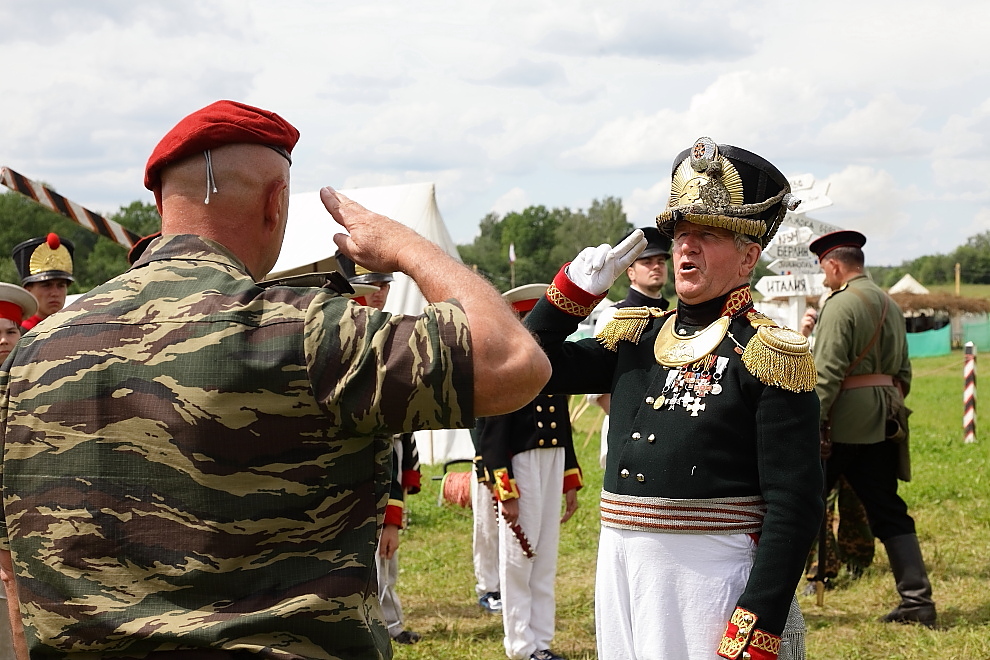 Военно-Исторический лагерь «Бородино-2016» встречает друзей