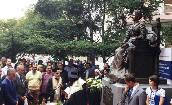 В Салониках открыли памятник  Великой русской княгине и Королеве Греции Ольге
