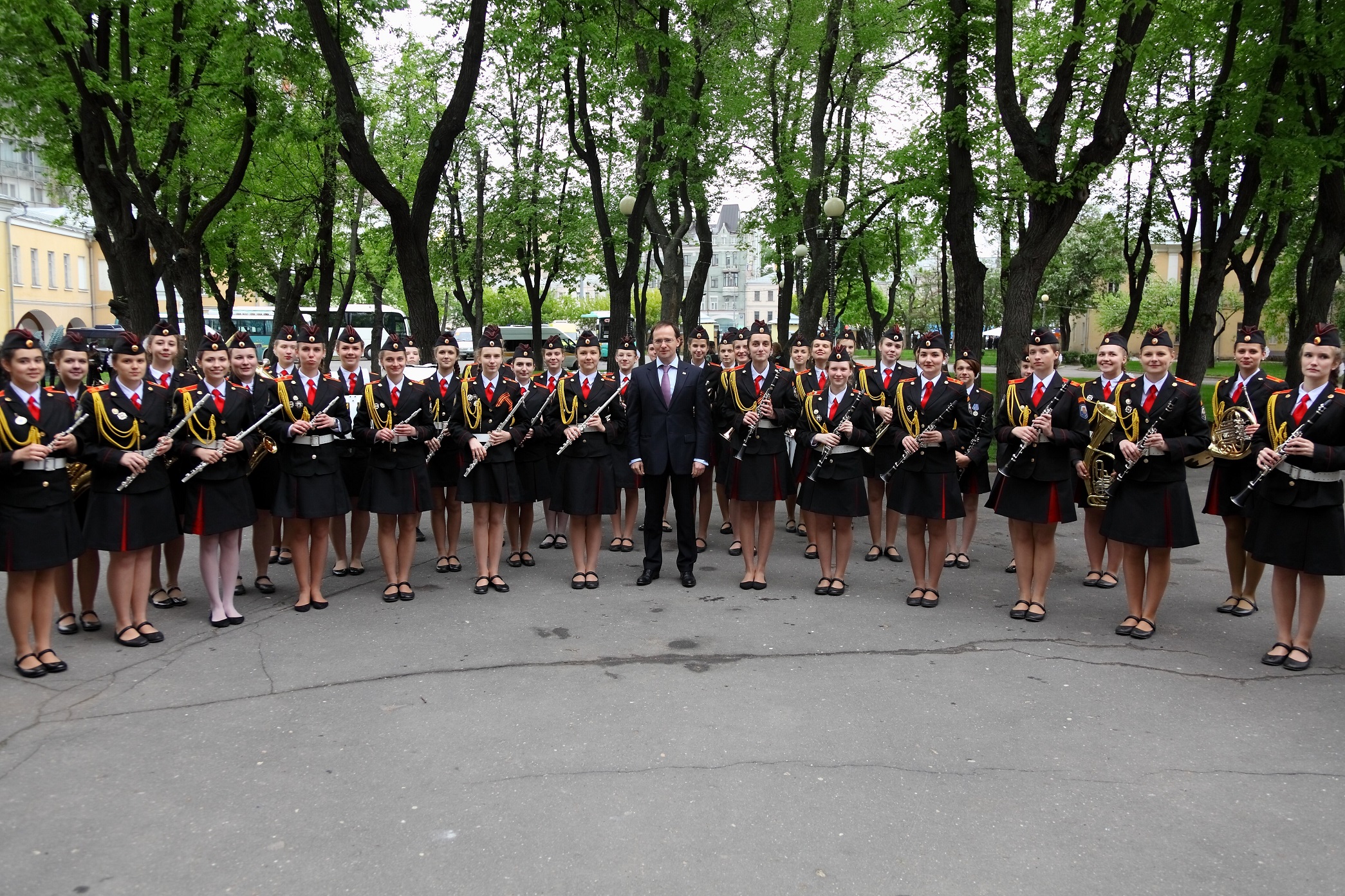 Торжественное открытие Всероссийской акции «День в музее для российских кадет»