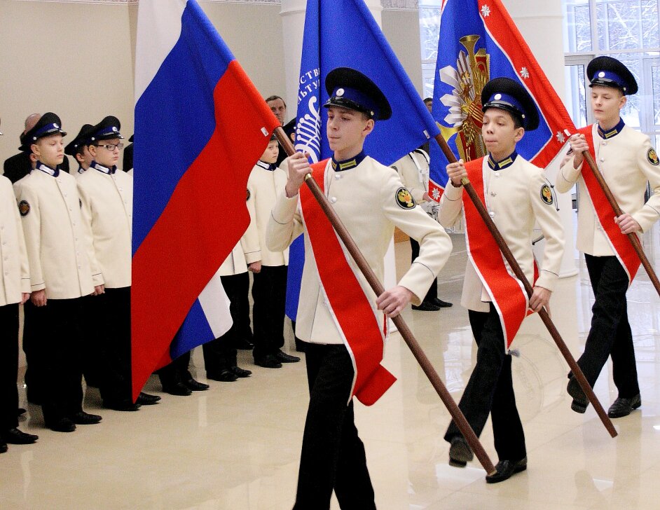 В МГИК прошла церемония посвящения в кадеты