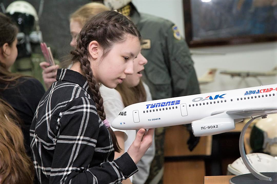 «Дороги Победы»: московские школьники посетили Музей Опытного конструкторского бюро А.Н.Туполева