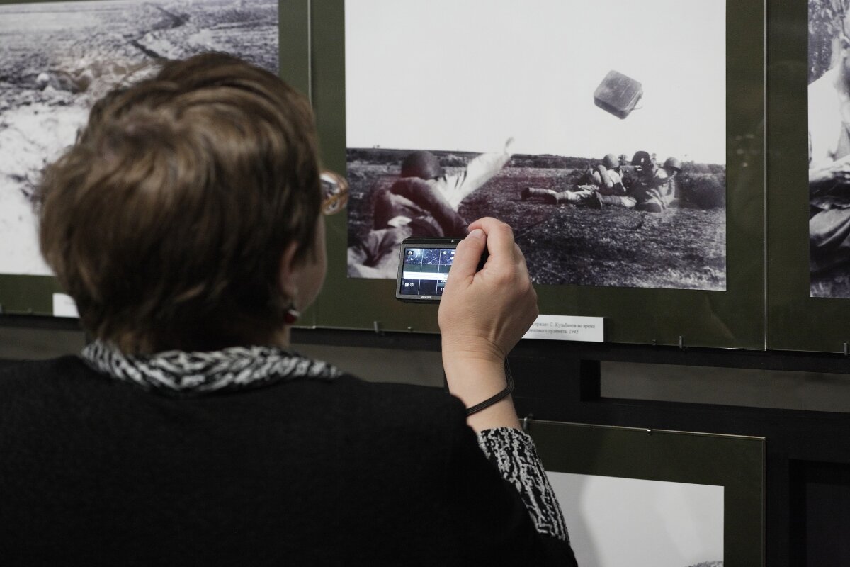 ARTEFACT на выставке «Ольга Ландер. Дополненная реальность войны»