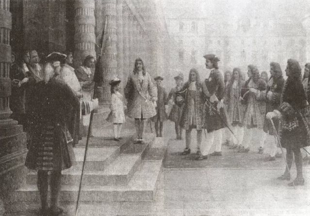 К 300-летию визита Петра I во Францию