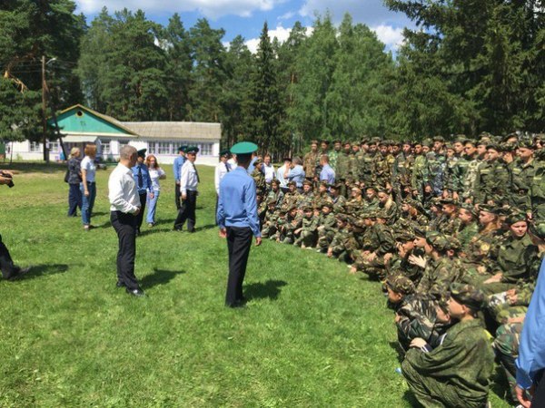 В Курганской области торжественно открыли первую смену военно-исторического лагеря «Патриот Зауралья»