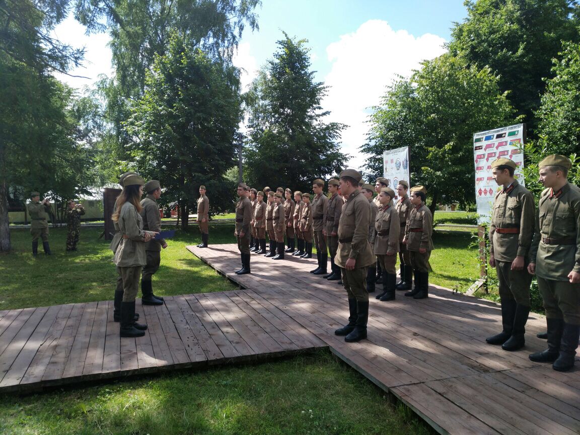 В Подмосковье открылась четвертая смена военно-исторического лагеря РВИО «Память поколений»