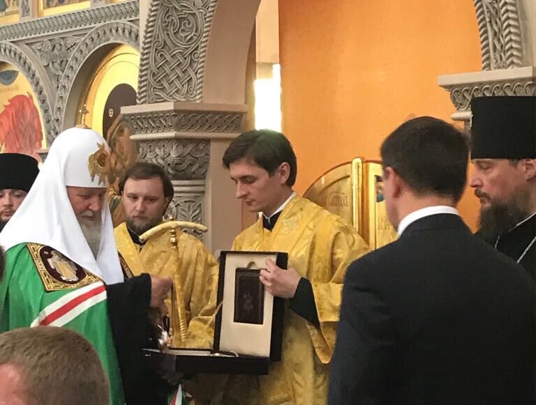 Владимир Мединский удостоен высокой награды Русской Православной церкви