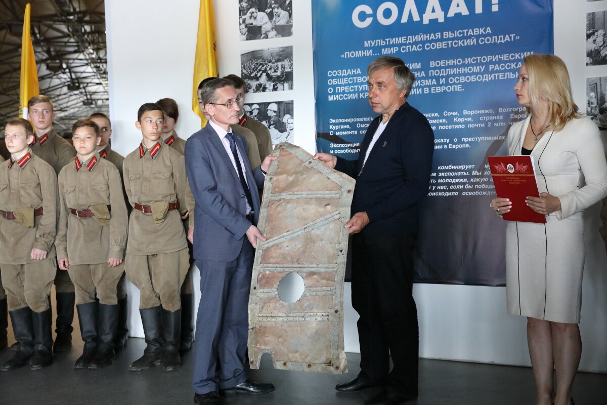 В Парке «Патриот» открыта выставка «Помни… Мир спас советский солдат»