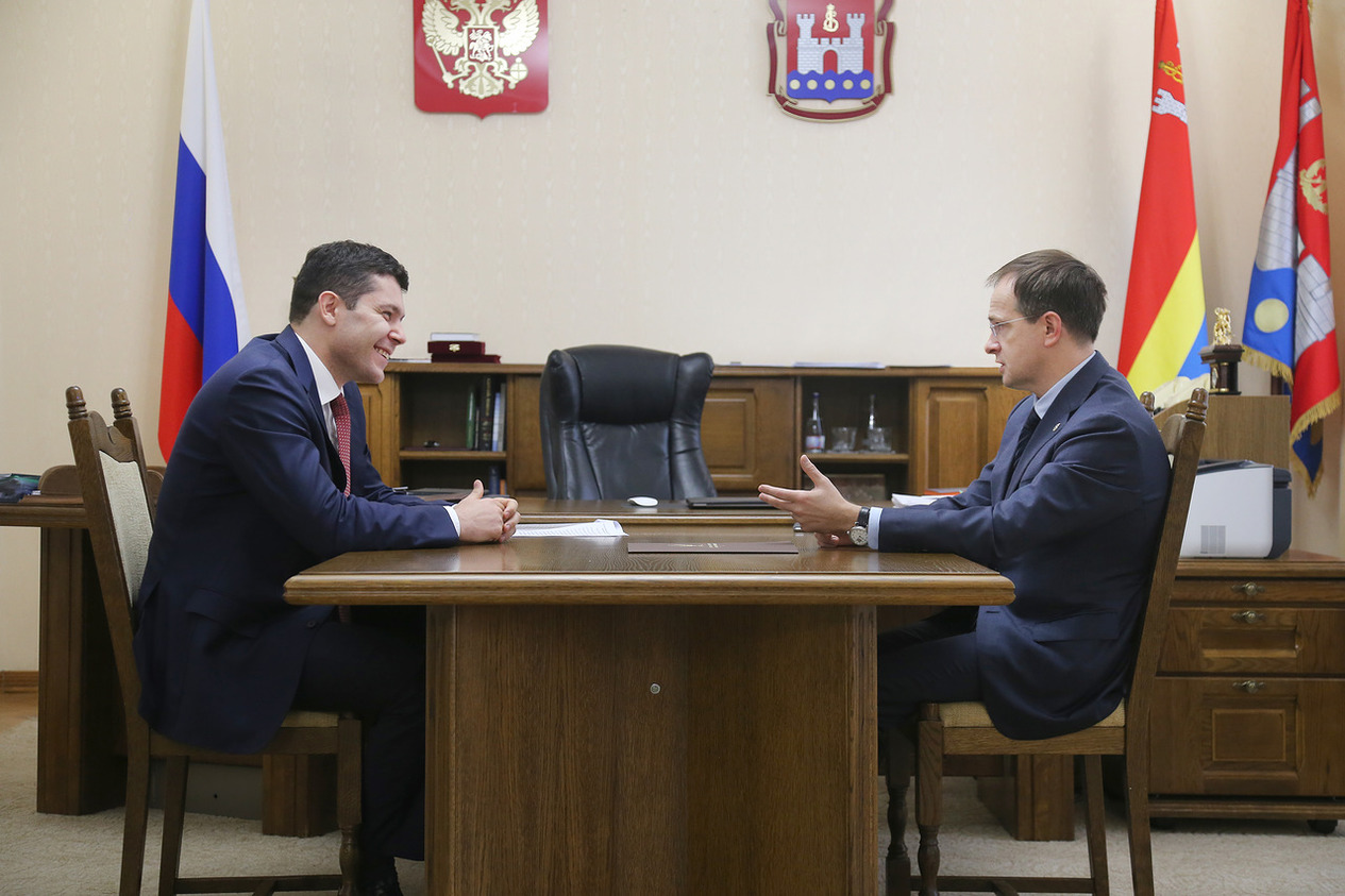 Владимир Мединский посетил с рабочим визитом Калининградскую область