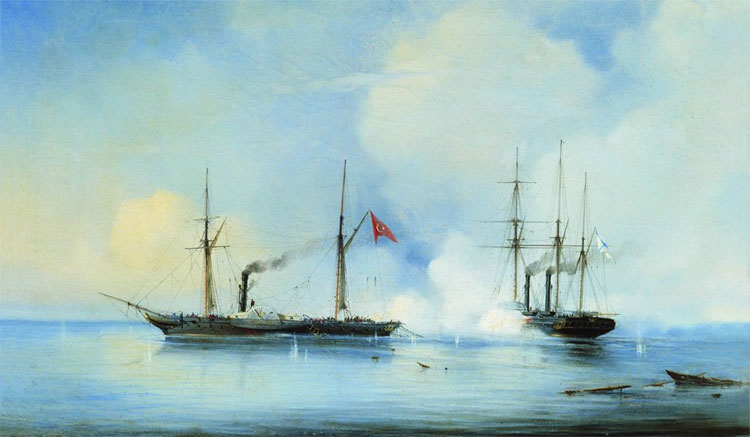 17 ноября 1853 года состоялся первый в истории бой паровых кораблей, завершившийся победой русских