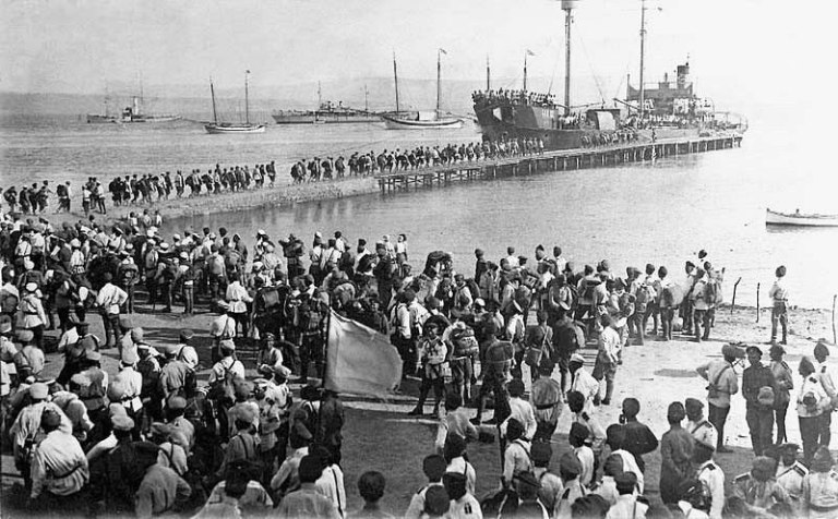 14 ноября 1920 года с уходом Белого флота из Крыма завершилась Гражданская война на Юге России