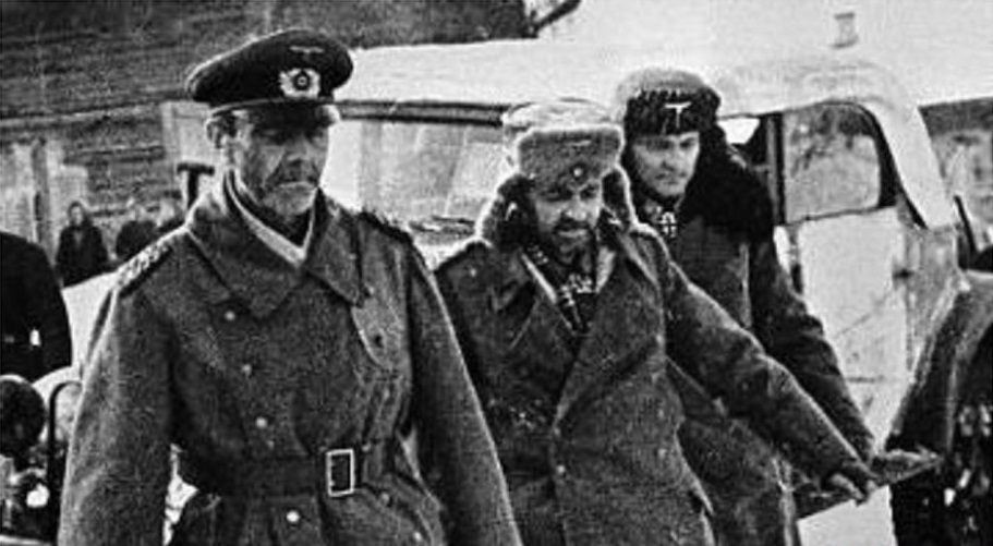 24.02.2018. Красногорск. Историческая постановка пленения фельдмаршала Паулюса
