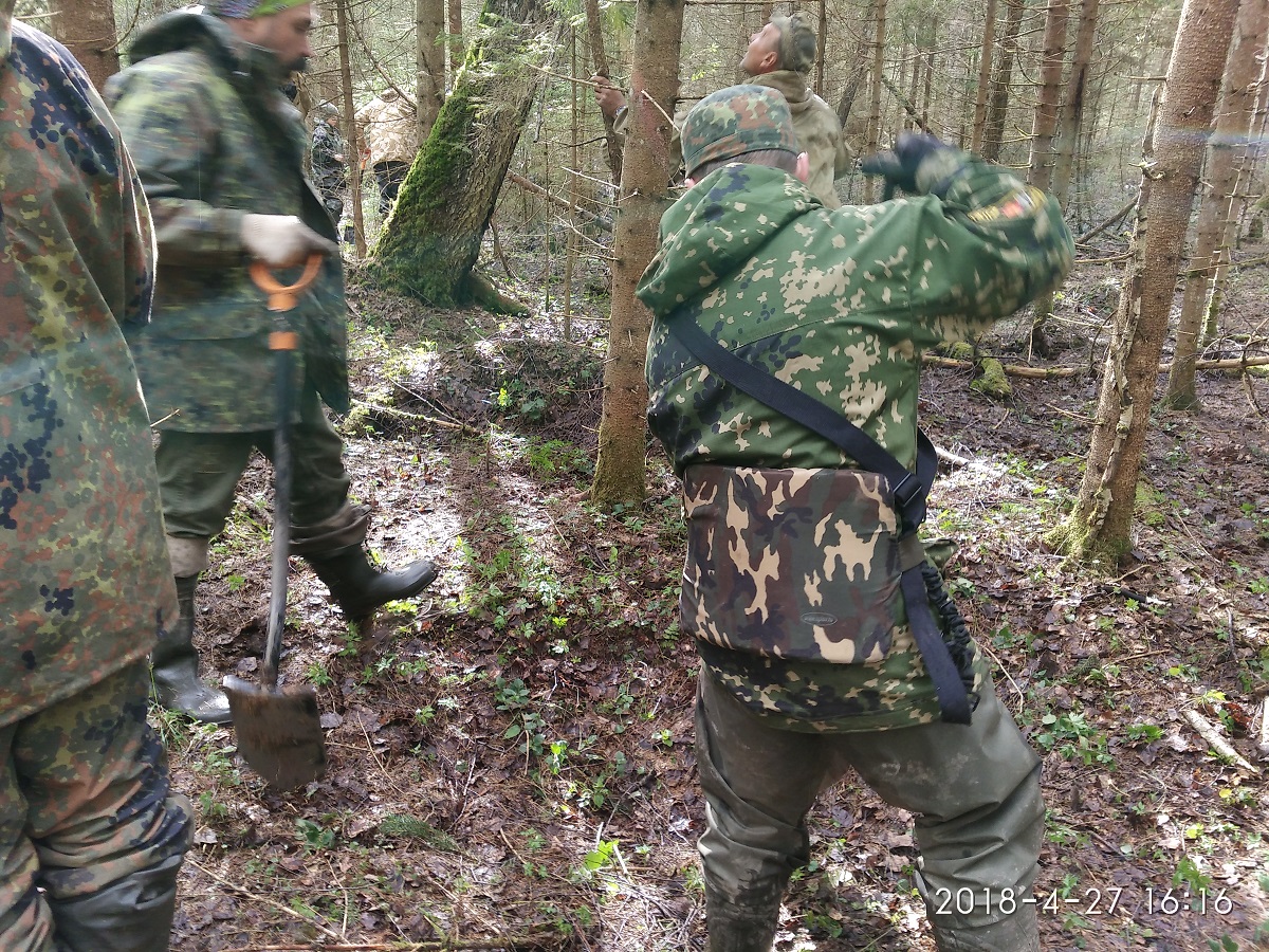 Более сотни воинов поднято под Демянском