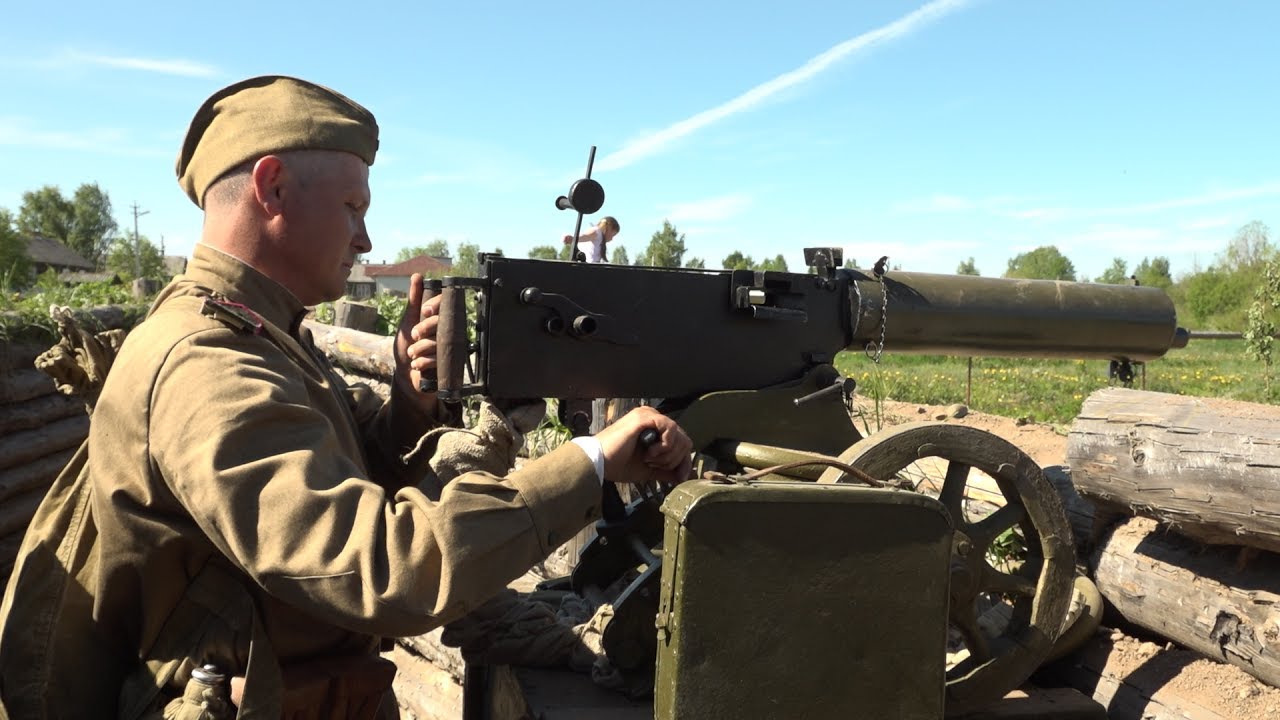 В Вологодской области реконструируют события 1944 года