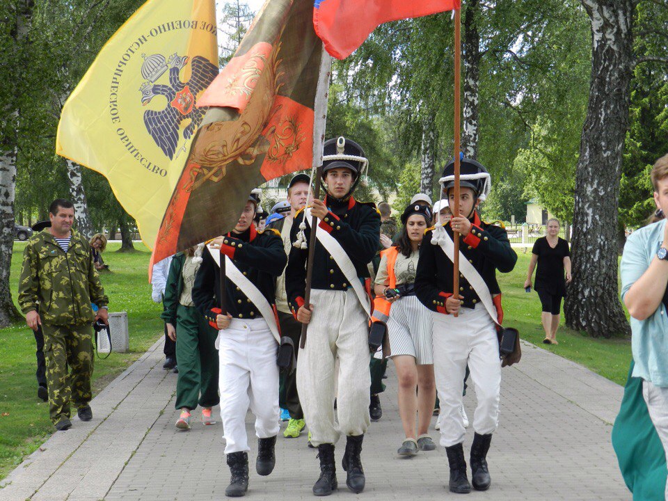 Московская область. Открытие детского военно-патриотического лагеря «Ратники Отечества. Бородино - 2018»