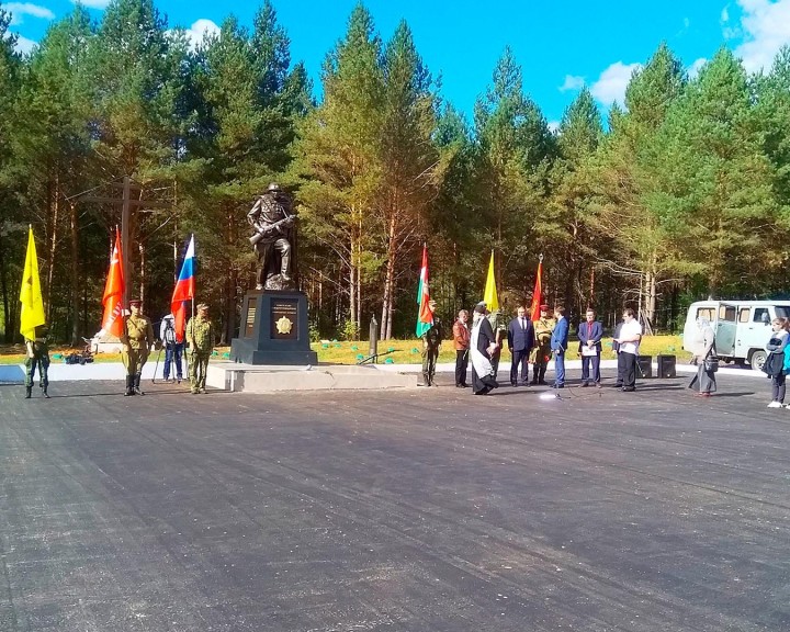 В Калужской области открыт Памятник Советскому Солдату-Победителю