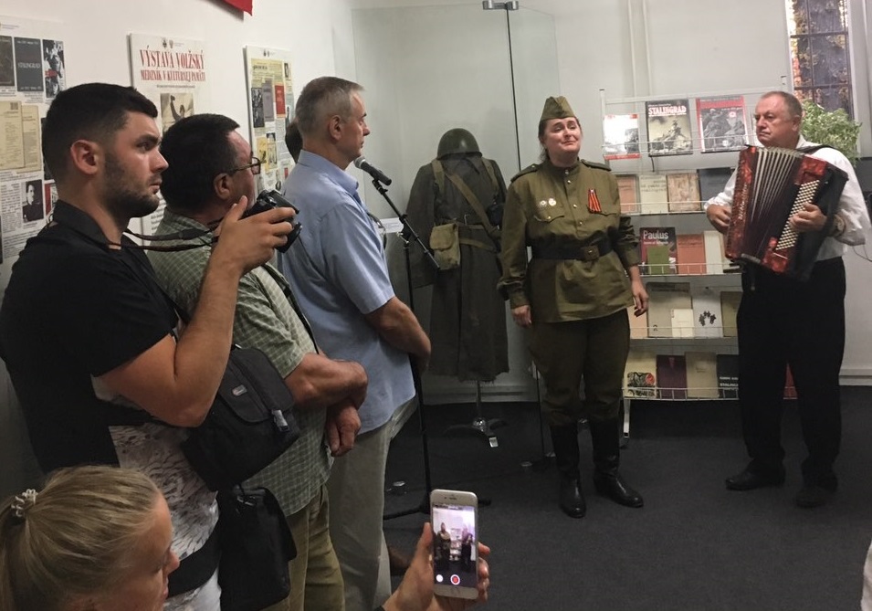 В Словакии открылась выставка РВИО «Волжский рубеж»