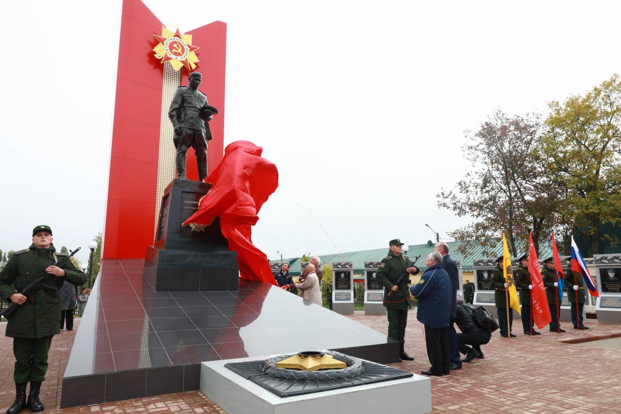 В Тамбовской области откроют 10 мемориалов Защитникам Отечества