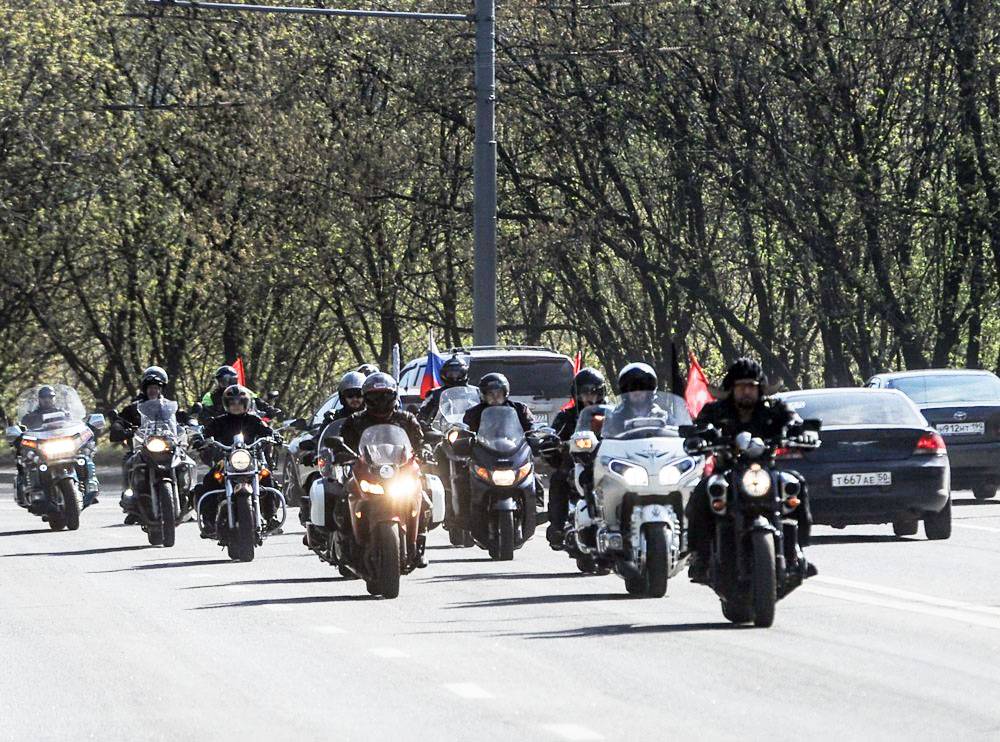 Москва. Старт V Международного мотомарша «Дороги Победы. На Берлин 2019»