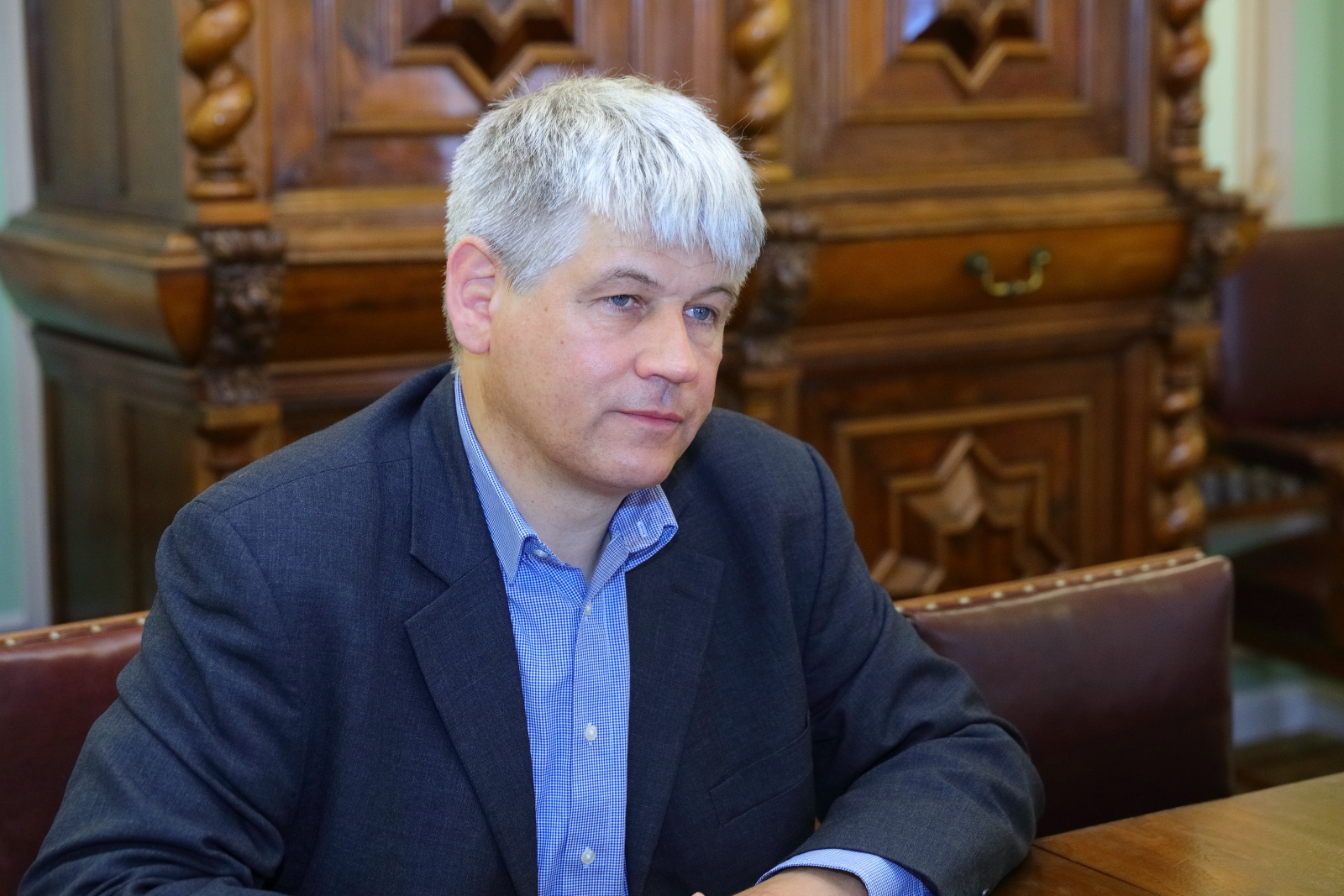 Москва. Встреча с директором музея «Берлин- Карлсхорст» Йоргом Морре