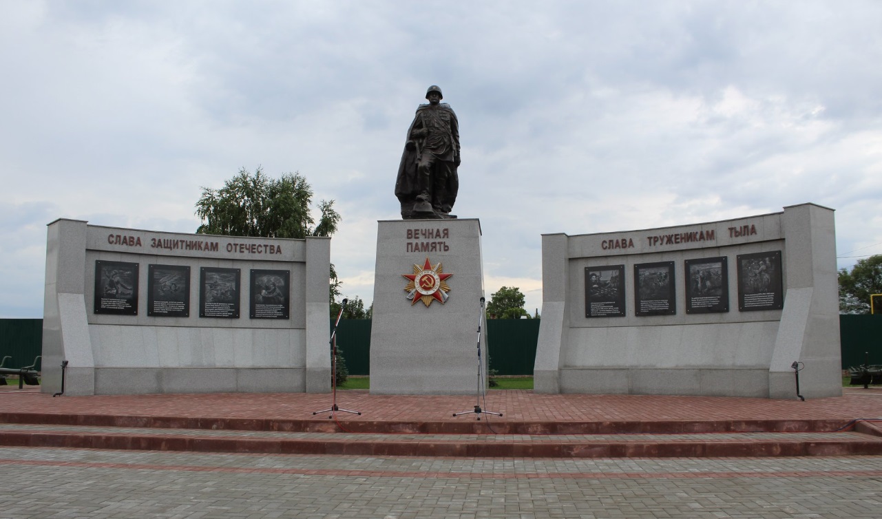 Новый воинский мемориал открыт в Тамбовской области