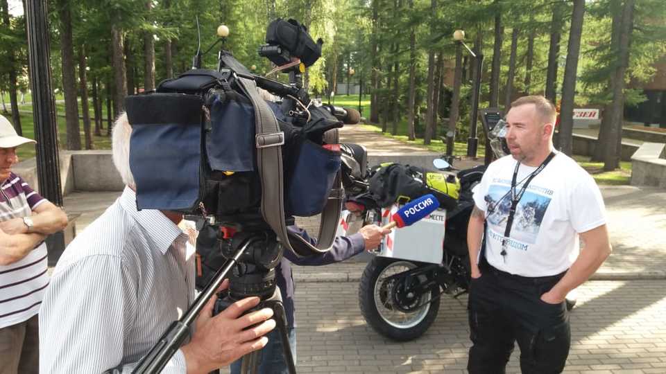 Патриотический мотопробег РВИО «ВВместе»: впереди Урал
