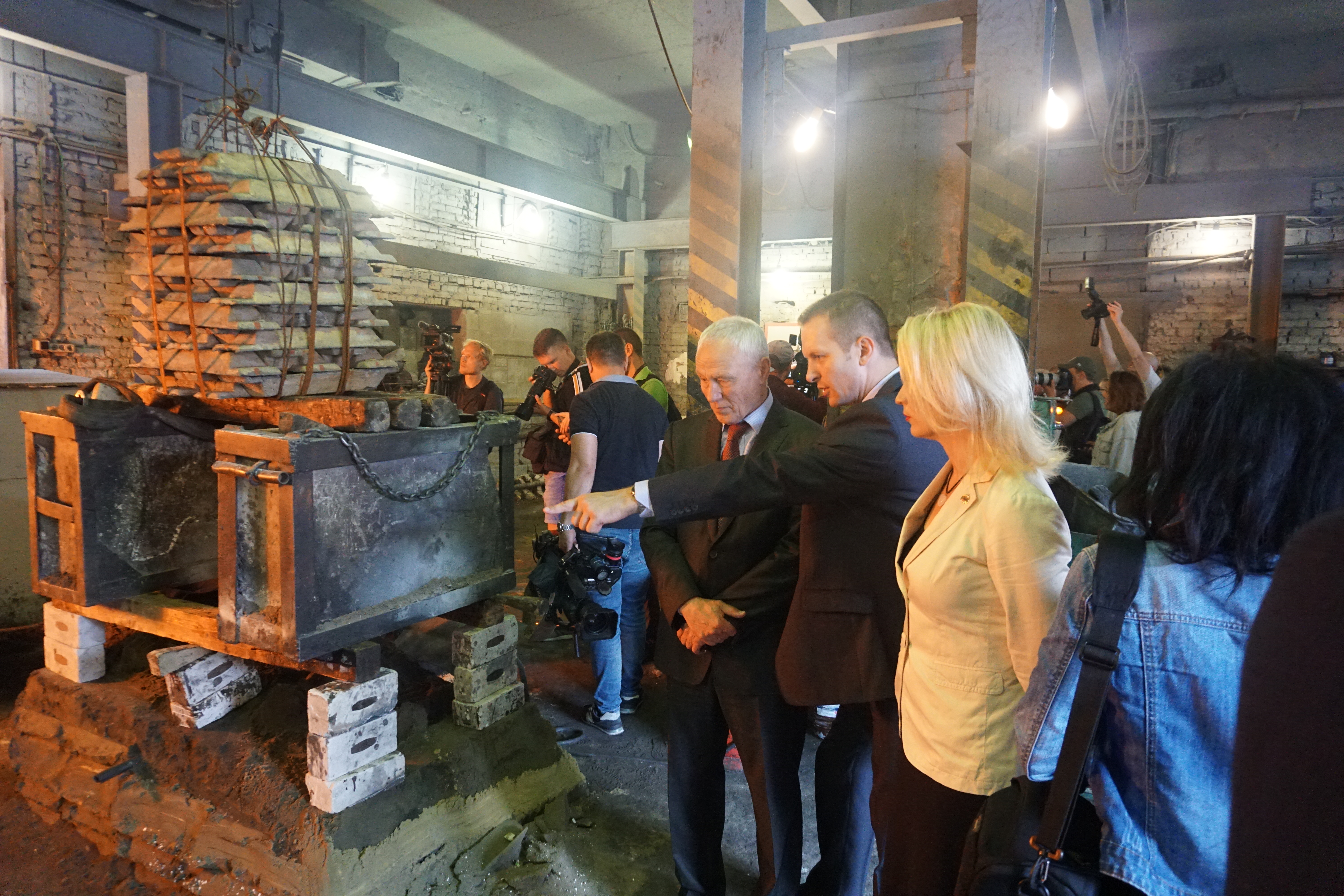 Началась отливка бронзовой фигуры солдата для Ржевского мемориала
