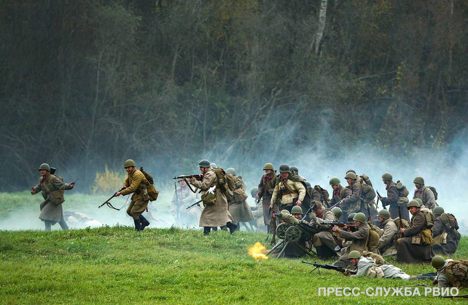 Бородино. Военно-исторический фестиваль «Москва за нами. 1941 год»