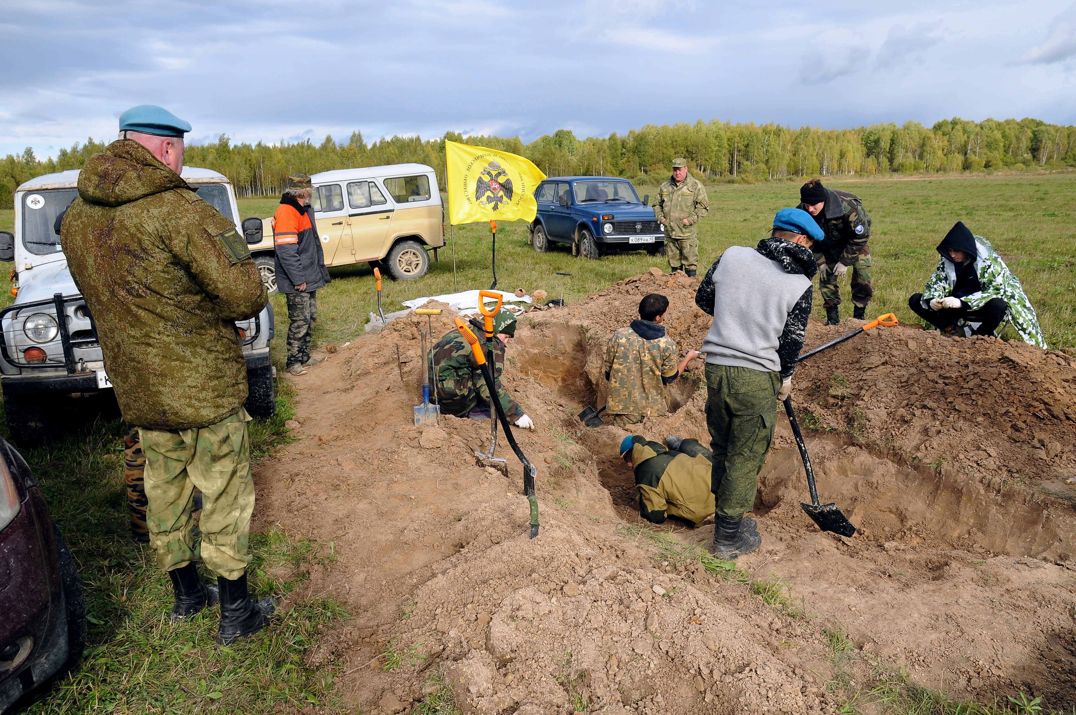 Завершилась Межрегиональная Вахта Памяти «Калужский Рубеж-2019»