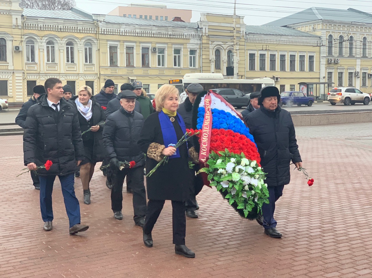 В Тамбове прошел митинг памяти Зои Космодемьянской