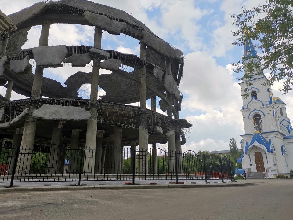 Завершены работы по спасению воронежской Ротонды