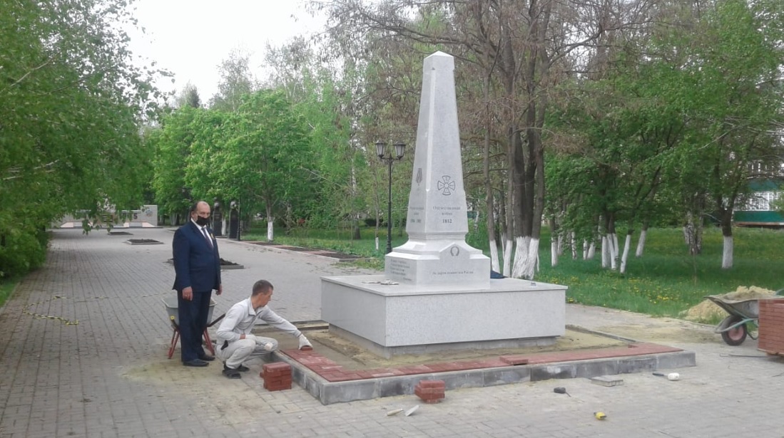 Обелиск защитникам Отечества установили в Сатинке