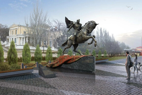 Москва. Пресс-тур с демонстрацией модели скульптуры Петру Котляревскому