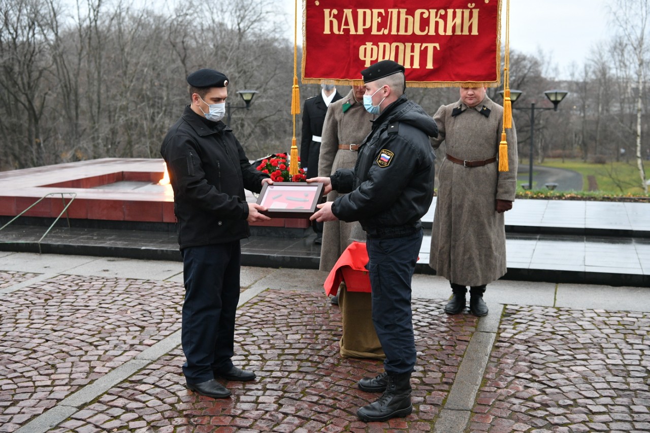 Торжественное закрытие Всероссийской акции «Вахта Памяти» проходит в Петрозаводске