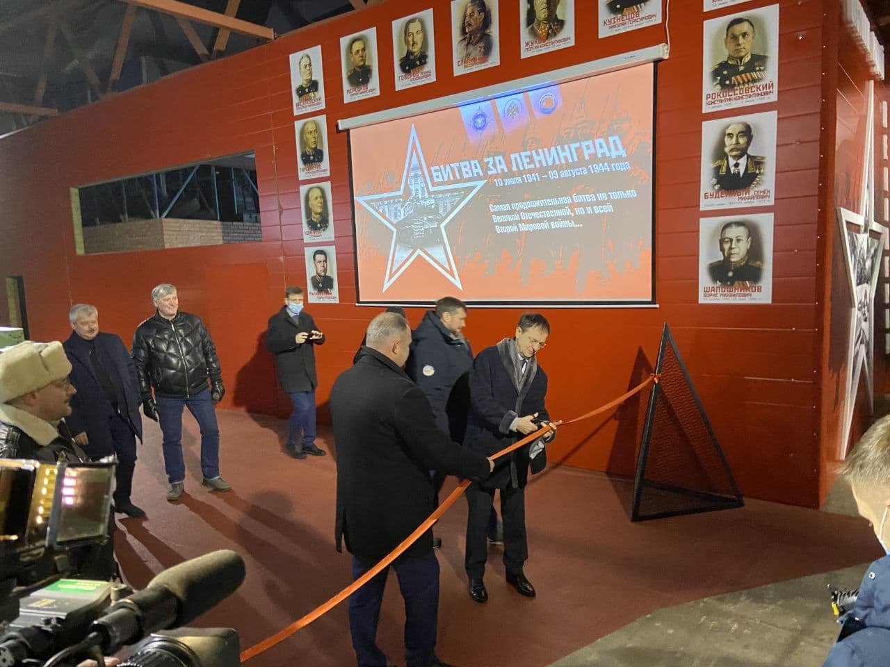В Музее "Битва за Ленинград" имени танкиста Колобанова открылась первая экспозиция