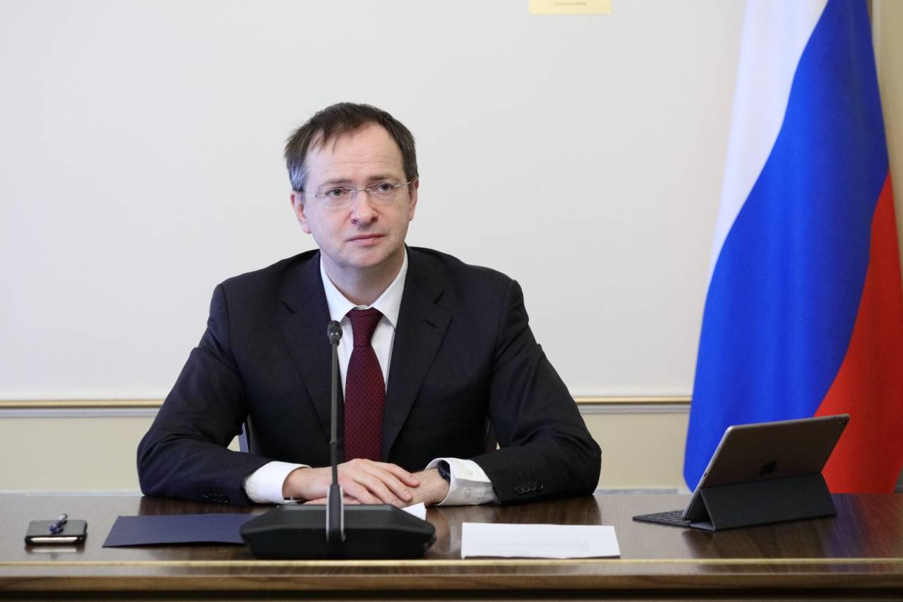 Санкт-Петербург. Рабочий визит Владимира Мединского