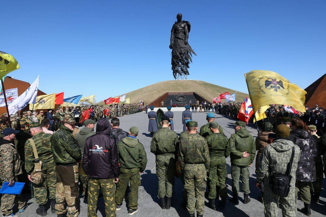 Тверская область. Церемония закрытия Международной поисковой экспедиции «Ржев. Калининский фронт».
