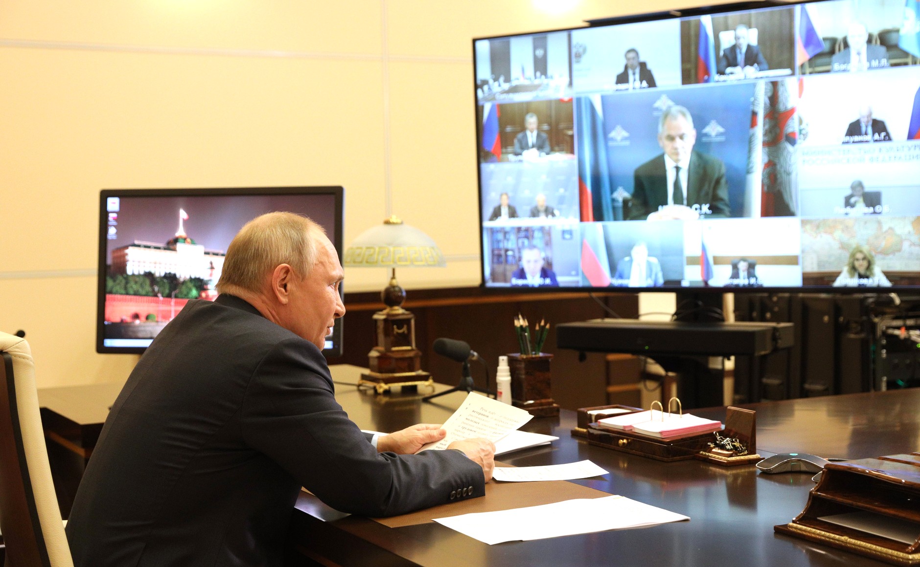 Владимир Путин провел заседание Российского организационного комитета «Победа»