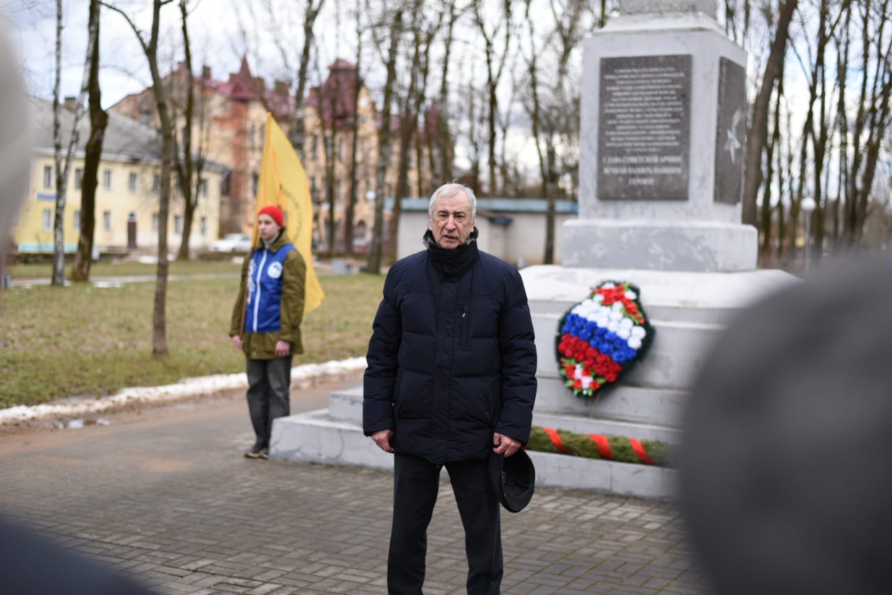 В Псковской области почтили память красноармейцев, сражавшихся с латышскими легионерами СС