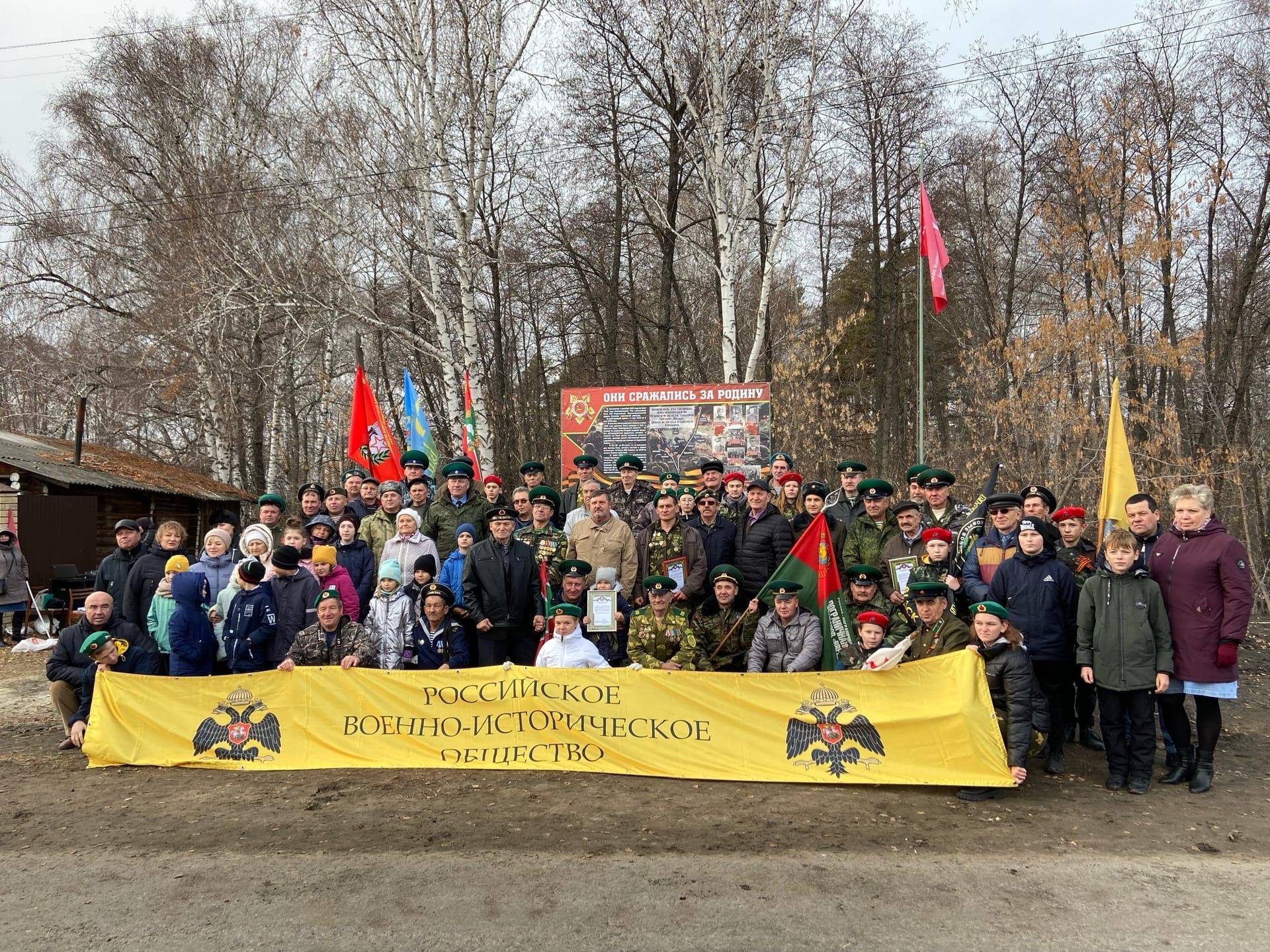 Памятный знак к 80-летию формирования 751 стрелкового полка открыли в селе Введенское Курганской области