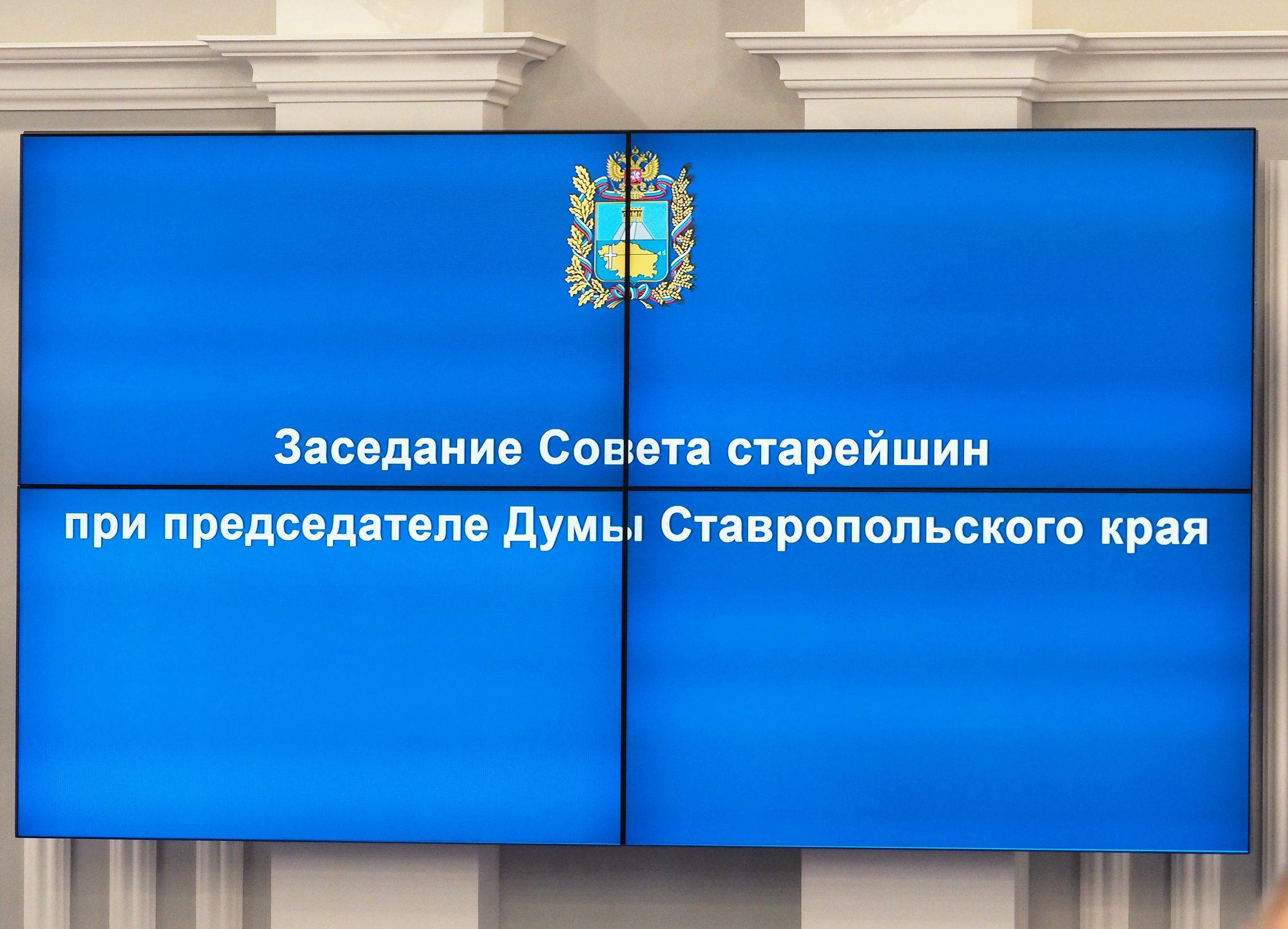 Один из учредителей РО РВИО СК принял участие в заседании Совета Старейшин при председателе Думы Ставропольского края