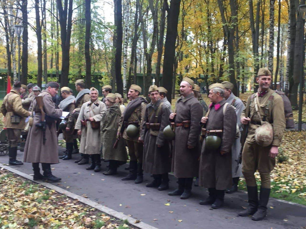 Реконструкция Московской битвы 1941 года в Нижнем Новгороде